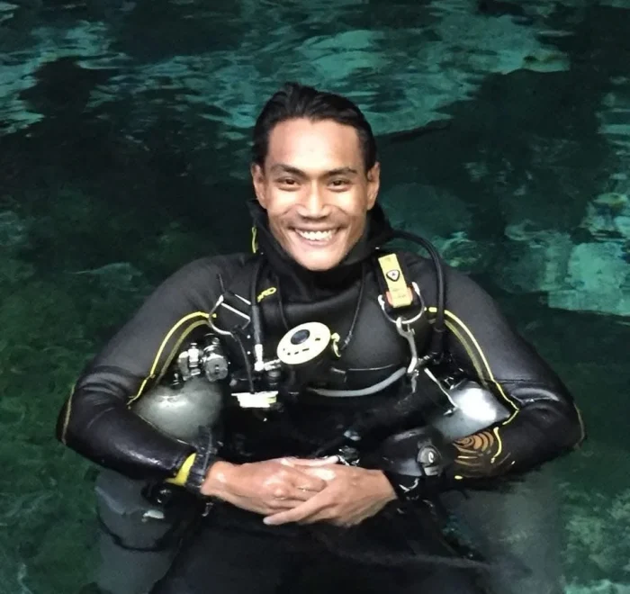 Ping King Andaman OWSI and diving manager