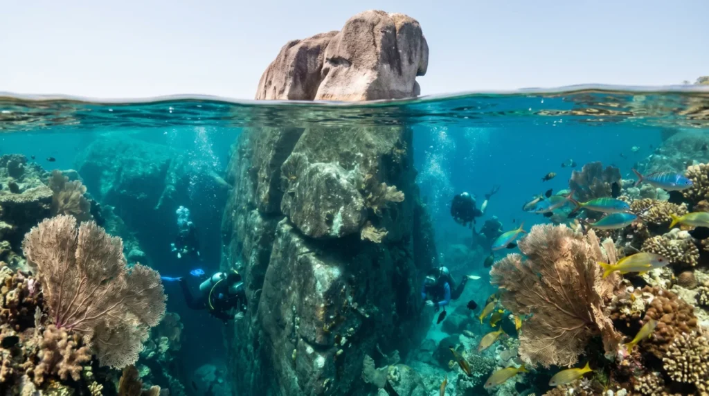 Elephant Head Rock An adventure through the giant granite tunnels of Similan.