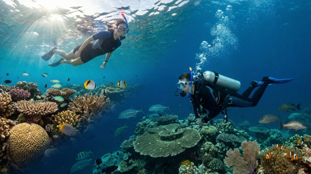 Scuba Diving vs. Snorkeling